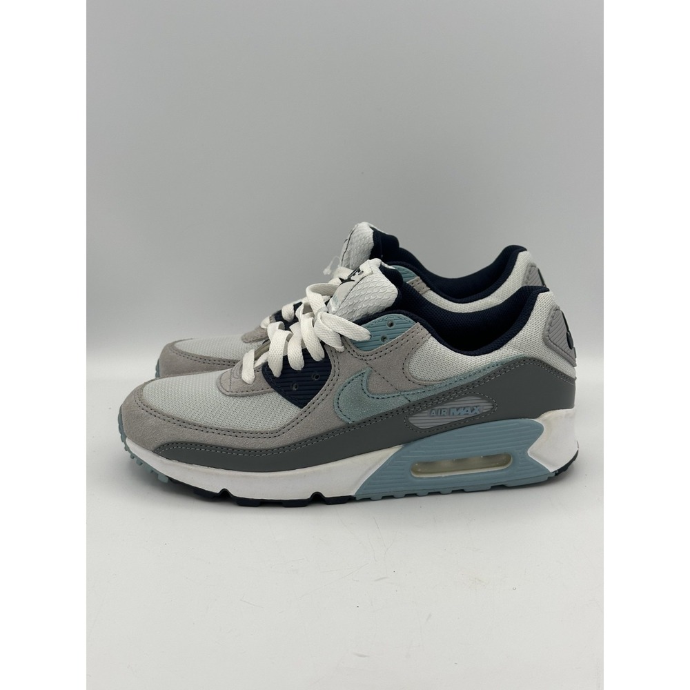 Nike Air Max 90 Pure Platinum Warm Blue DM0029-003 Mens Size 8.5